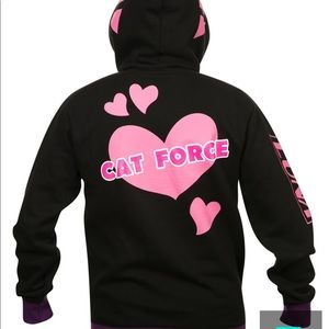 black dva hoodie